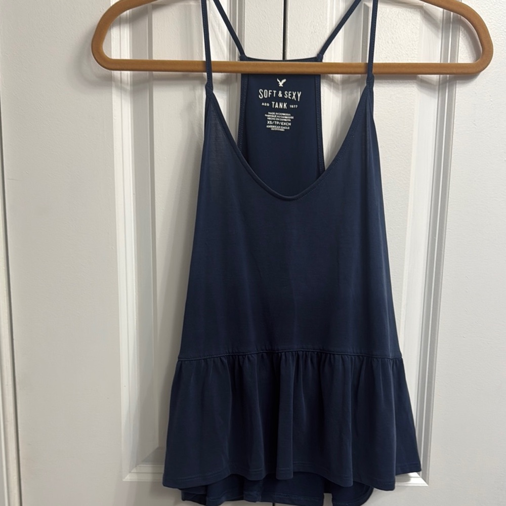 Navy Tank Top
